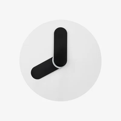 Made in Design Bold Wall clock by Normann Copenhagen White