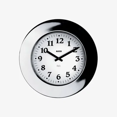 Made in Design Momento Wall clock by Alessi Metal