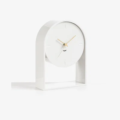 Made in Design L'Air du temps Desk clock - / H 30 cm by Kartell White