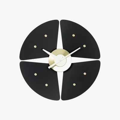 Made in Design Wall clock Petal Clock metal / By George Nelson, 1948-1960 / Ø 44.8 cm - Vitra