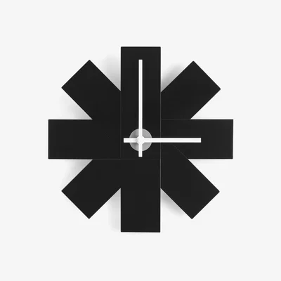 Nordic Nest Watch me wall clock black