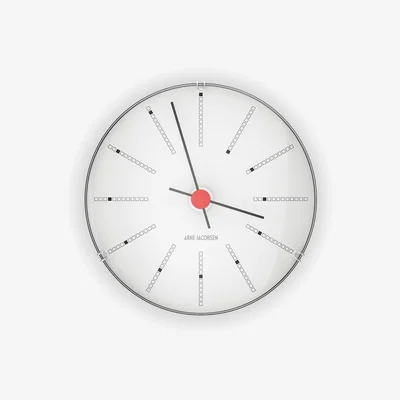 Nordic Nest Arne Jacobsen Bankers wall clock Ø 120 mm
