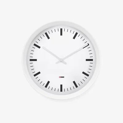 Nordic Nest Bengt Ek wall clock aluminum white