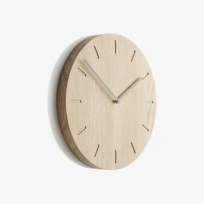 Nordic Nest Watch:Out wall clock oak oak-green