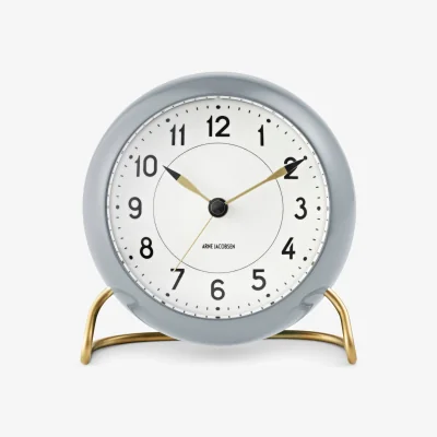 Nordic Nest AJ Station clock 12 cm grey-white