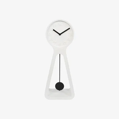 Olivia's Zuiver Concrete Clock Time All Black