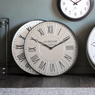 Olivia's Gallery Direct Burnett Clock Mirage Grey | Outlet