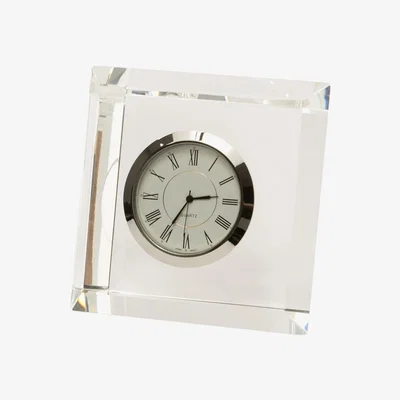 Olivia's Liang & Eimil Facette Clock Clear