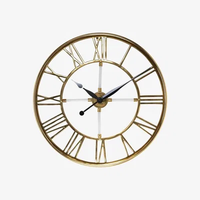 Olivia's Richmond Bryson Gold Wall Clock