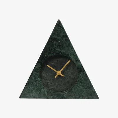 Olivia's Libra Mantel Clock Green