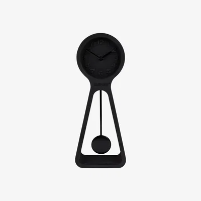Olivia's Zuiver Pendulum Clock Time All Black