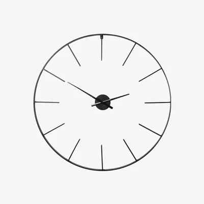 Olivia's Libra Tiverton Skeleton Wall Clock Black