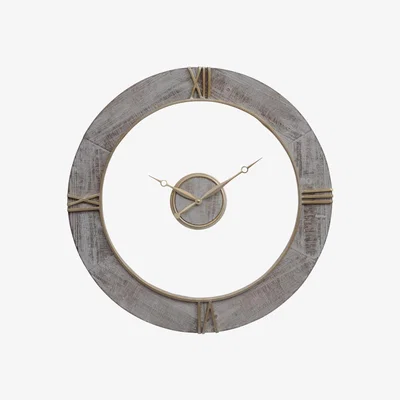 Olivia's Libra Grey Floating Wall Clock | Outlet