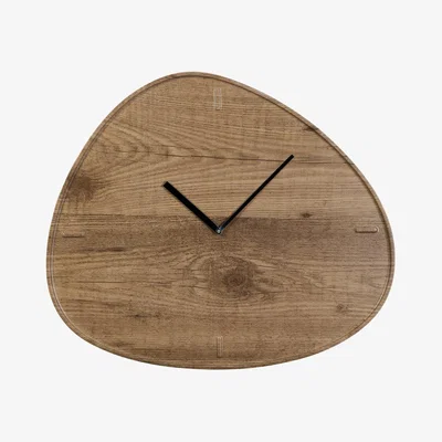 Olivia's Olivia's Jalo Natural Wood Veneer Tear Wall Clock