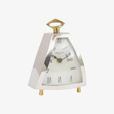 Olivia's Libra Isosceles Curved Front Mantel Clock