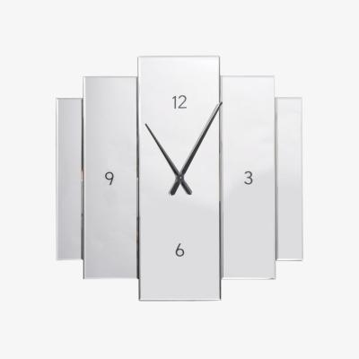 Olivia's Libra Aruna Modern Mirrored Wall Clock | OUTLET