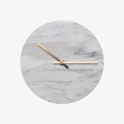 Olivia's Zuiver Clock Time Marble White