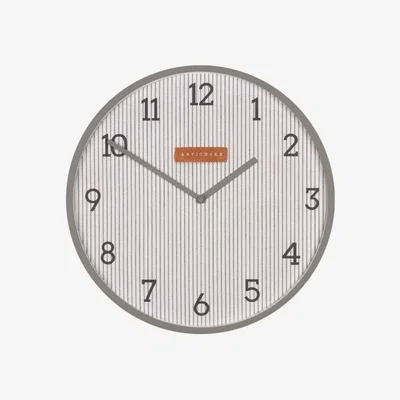 Downtown Artichoke Stripe Wall Clock