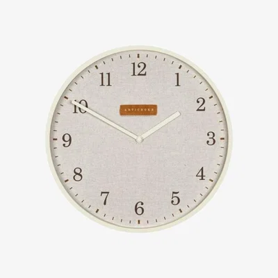 Downtown Artichoke Beige Wall Clock