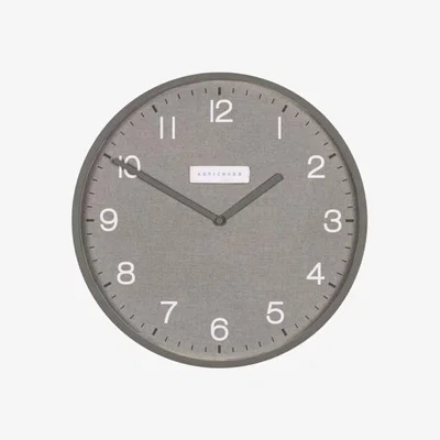 Downtown Artichoke Grey Wall Clock