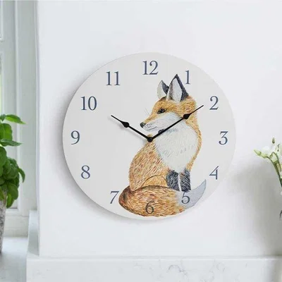 Downtown Smart Garden Fox Clock