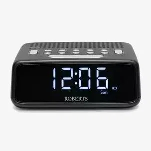 Downtown Roberts ORTUSFMBK Ortus FM Alarm Clock Radio - Black