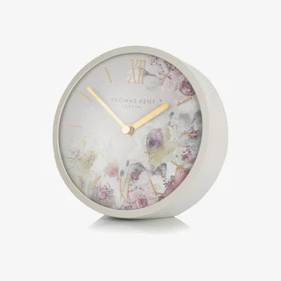 Downtown Thomas Kent 5' Crofter Mantel Clock - Light Grey