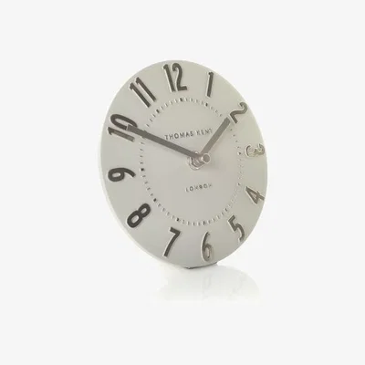 Downtown Thomas Kent Silver Cloud Mantel Clock