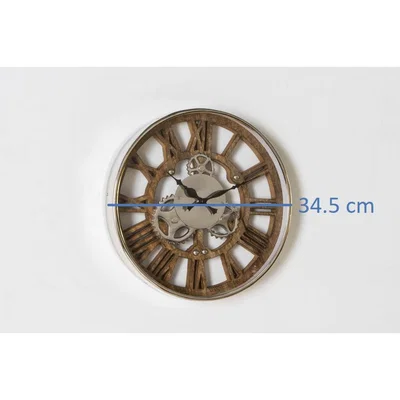 Perch and Parrow Parker Accent Wall Clock