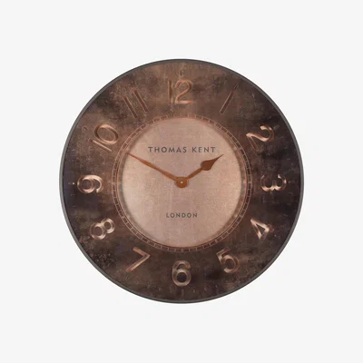 Perch and Parrow Palermo Wall Clock in Gold, Large