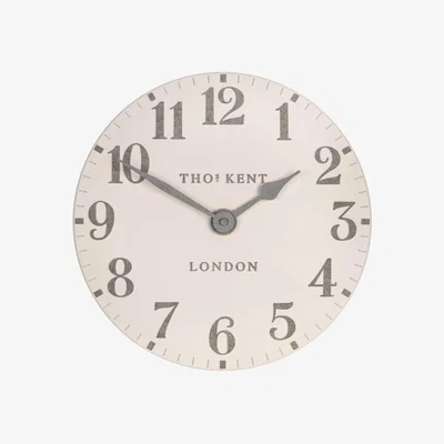 Perch and Parrow Wren Wall Clock in Pink, Medium