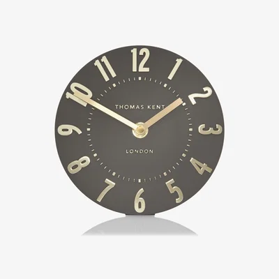 Perch and Parrow Blair Mantel Clock in Espresso