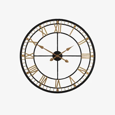 Pagazzi Bronze Round Clock
