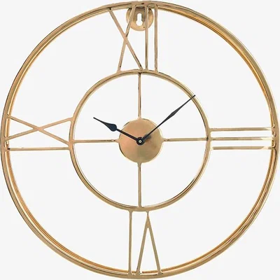 Pagazzi Double Framed Gold Wall Clock