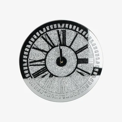The Range Mirror Crushed Wall Clock