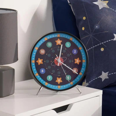 The Range Kids Bedside Clock - Blue