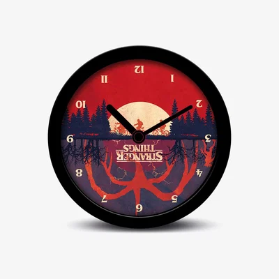 The Range Stranger Things (Upside Down) Desk Clock - Red