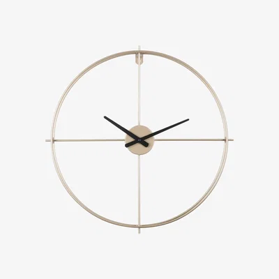 The Range Modern Gold Wall Clock