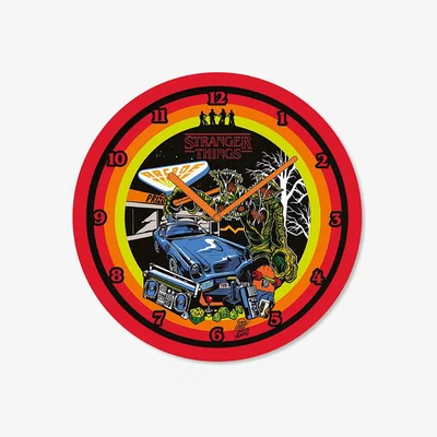 The Range Stranger Things (Choose Your Adventure) Wall Clock - Red