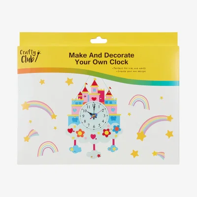 The Range Make and Decorate Your Own Clock