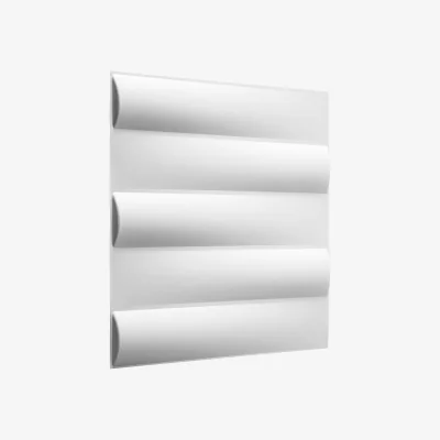 The Range 3D Wall Panels - White / Jayden Design