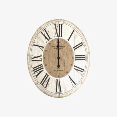 The Range Hotel Westminster Oval 80cm Clock - Neutral