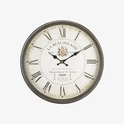 The Range La Beaujolaise Wall Clock - Neutral