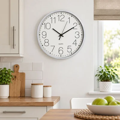 The Range 11inch clock - White