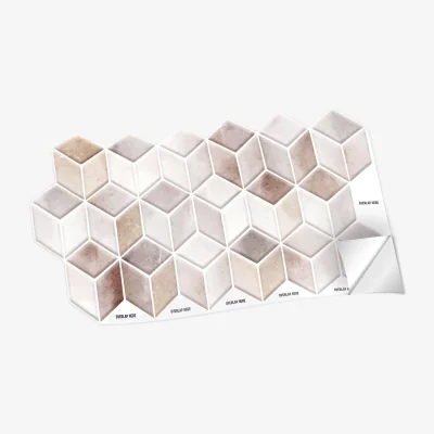 The Range Walplus Wall Tile Stickers Home Decor - Beige / 24