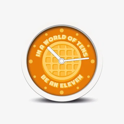 The Range Stranger Things (Eleven) Desk Clock - Yellow