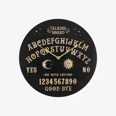 The Range Spirit Board Wall Clock - Black