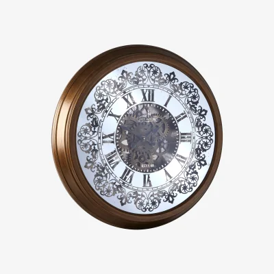 The Range Cayton 70cm Dia Wall Clock - Gold