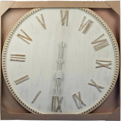 The Range Wooden Bohemia Clock - Natural