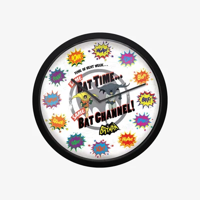 The Range DC Batman BAT TIME Wall Clock - Multi